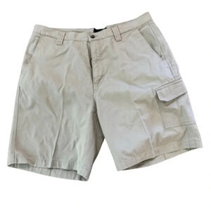 RedHead Men's Khaki Cotton Cargo Shorts Size Waist 38 GUC